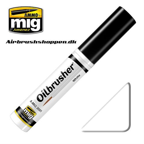  A.MIG 3501 White Oilbrusher 